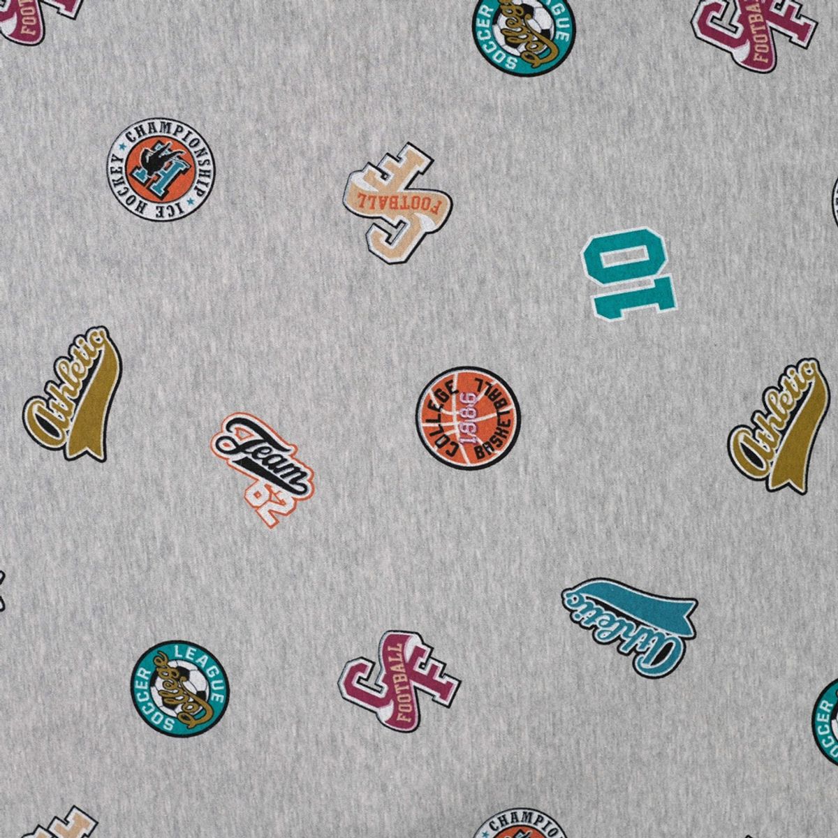 Isoli, tykk - patches, lysgrå melert