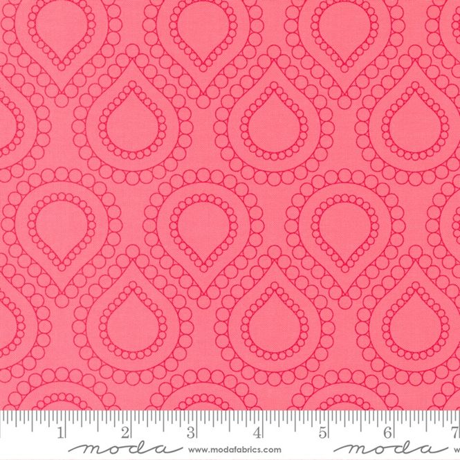 Hovedbilde Rainbow Sherbet - 5 cm dråpe - koral