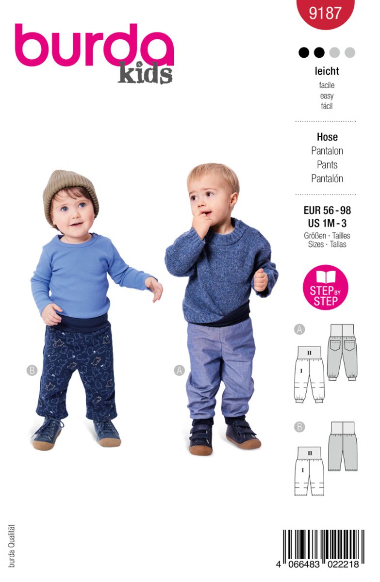 9187 - Burda - bukse