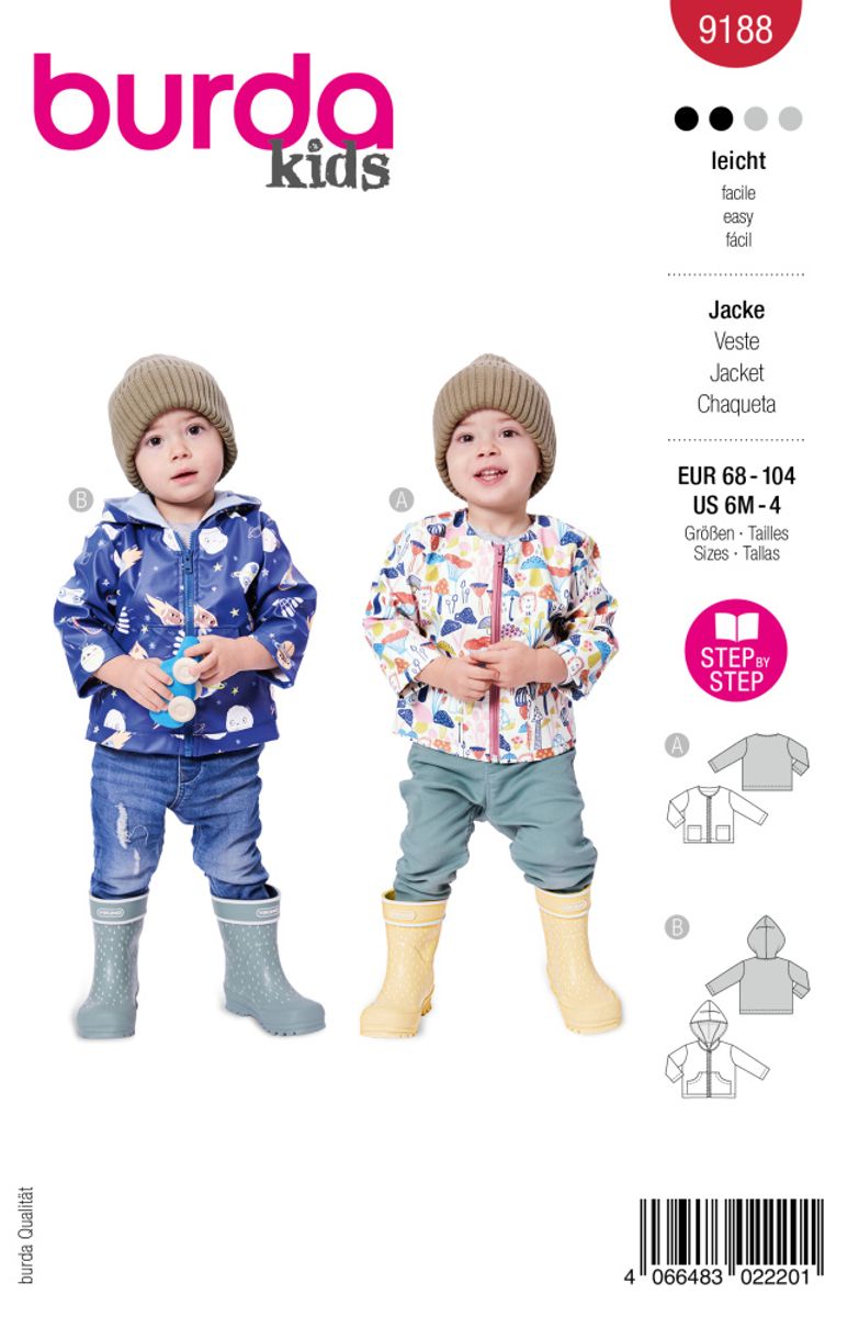 9188 - Burda - jakke