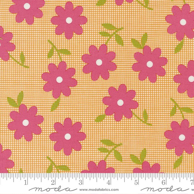 Hovedbilde Flower Power - blomst på oransje