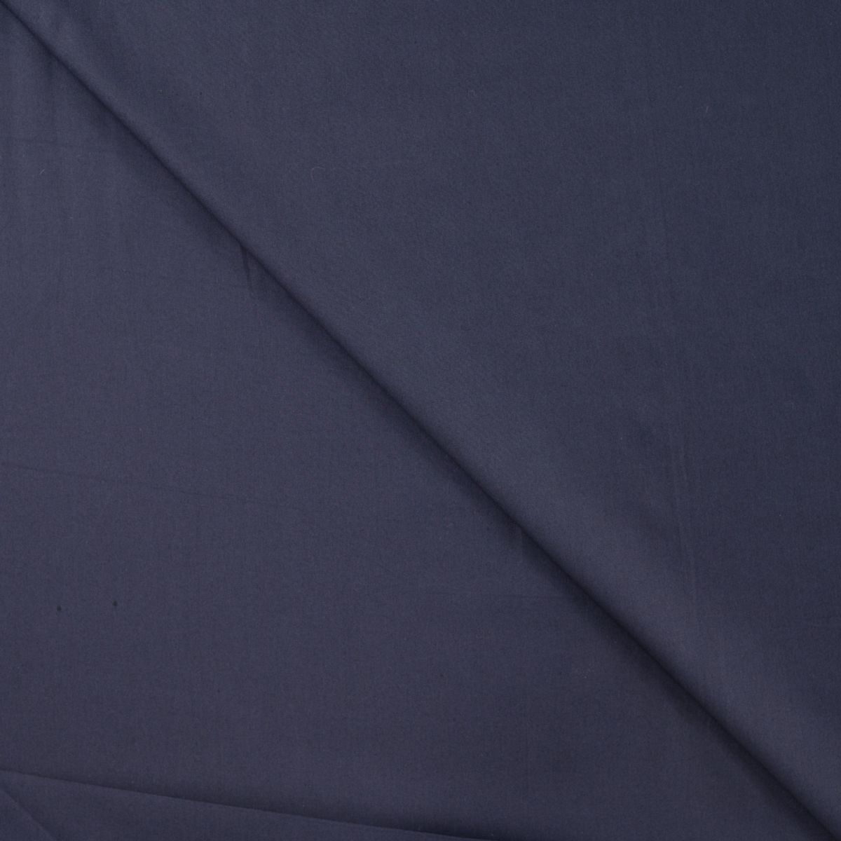 Poplin, marine - bomull