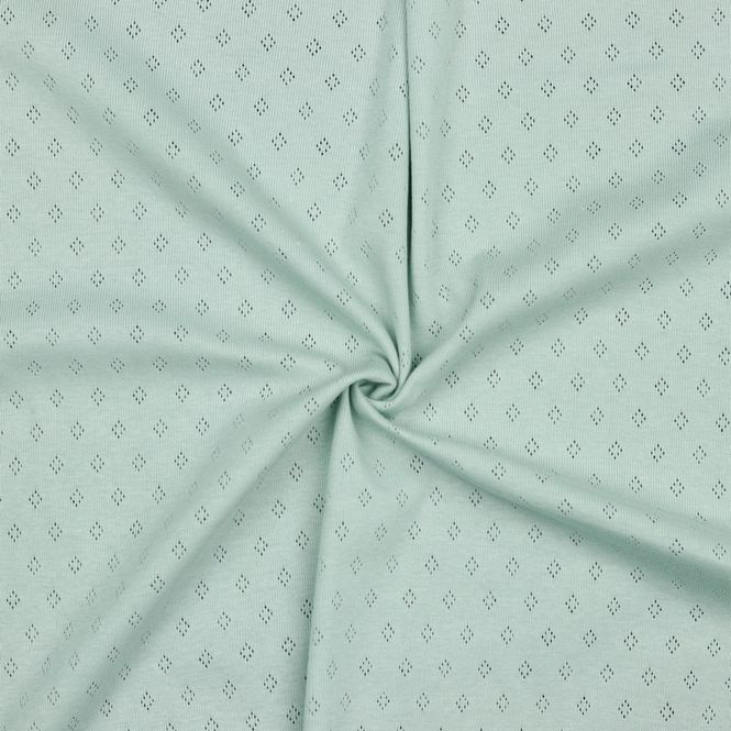 Hovedbilde Pointelle Jersey - mint, fv. 007