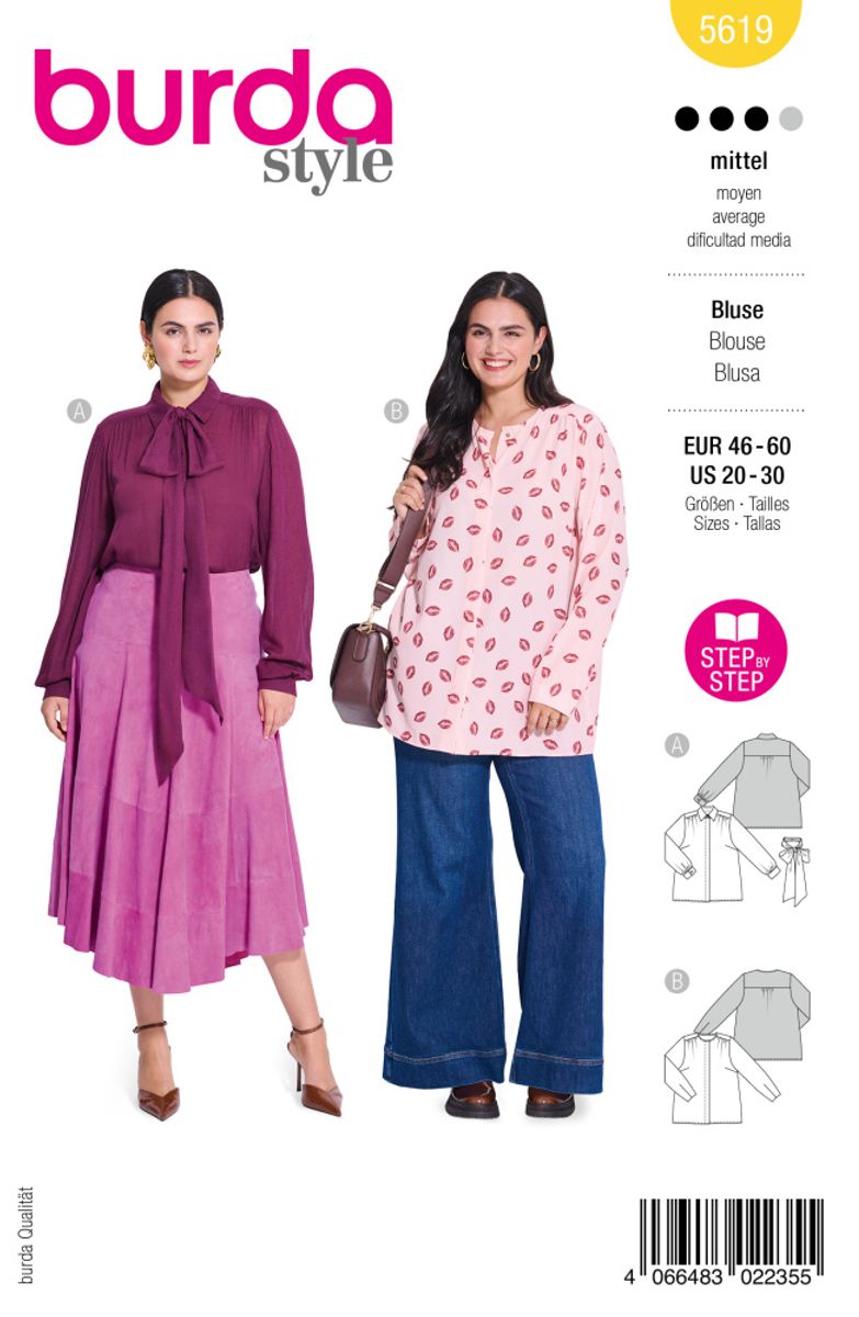 5619 - Burda - bluse