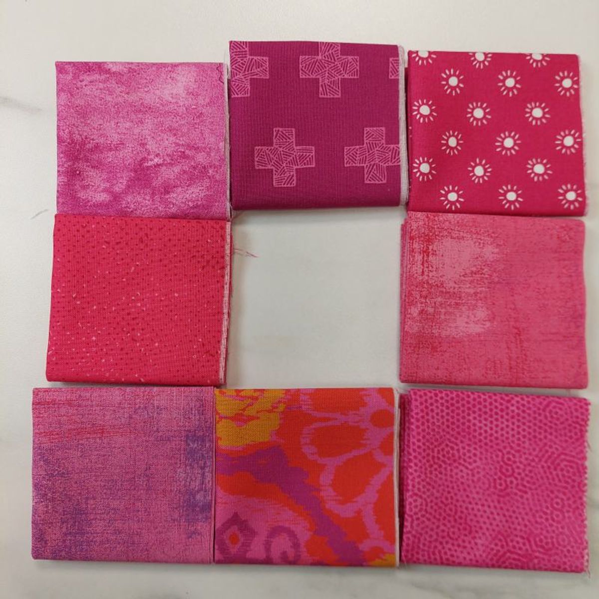 Happy Minis - sterk rosa palett