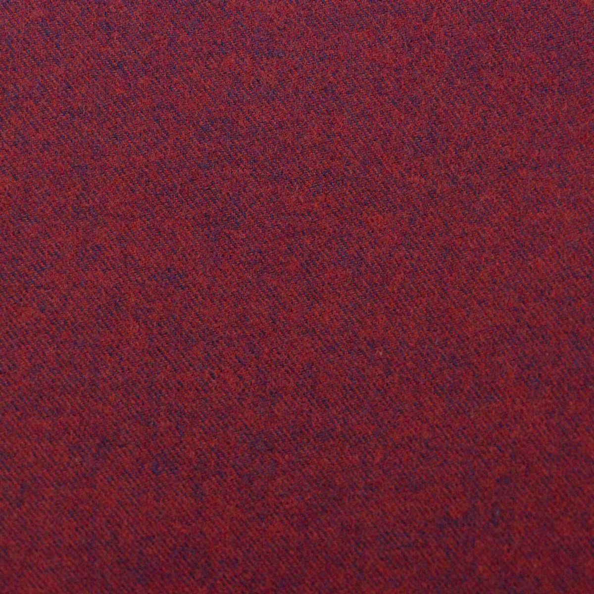 Flanell. melert - burgunder