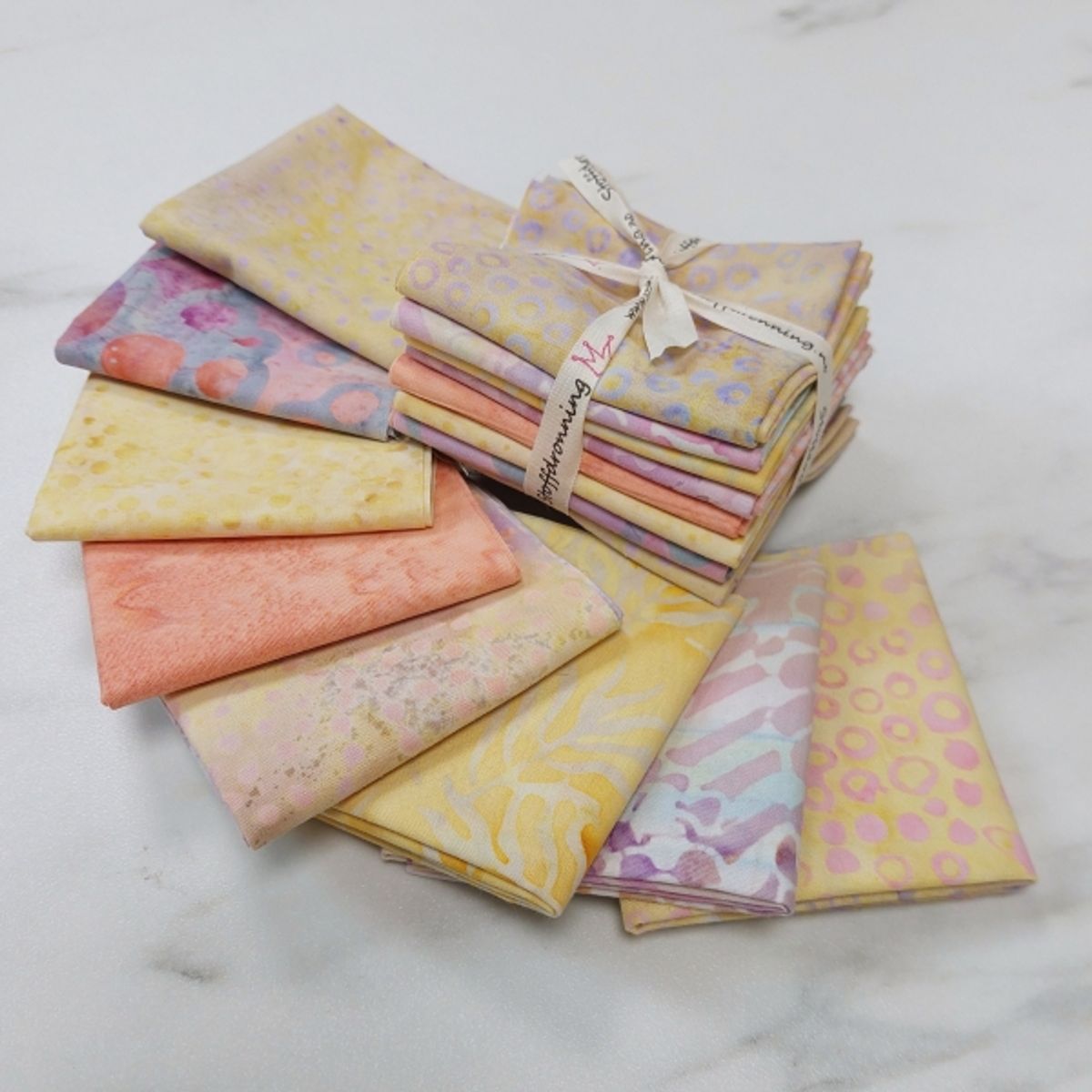 Happy Minis - batikk, sunrise