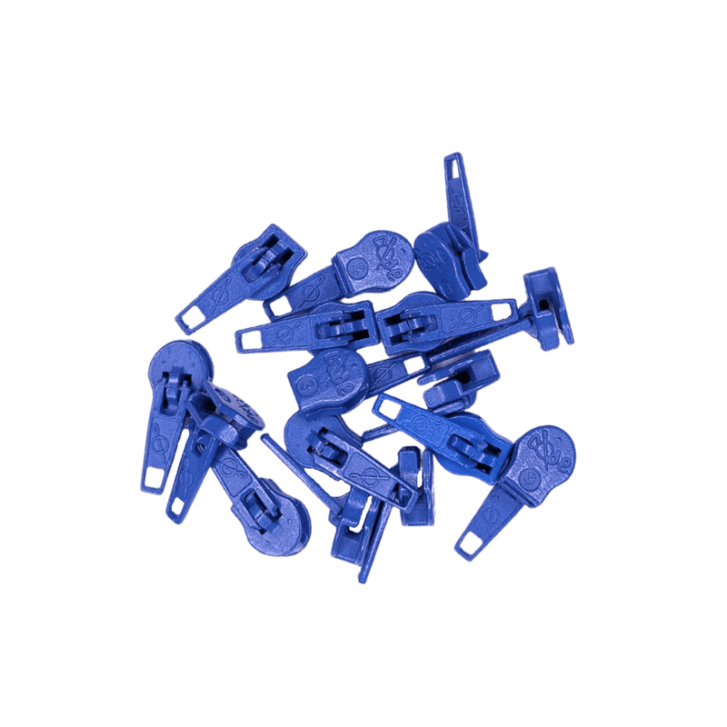 Glidere, pin-lock, til 4 mm glidelås 