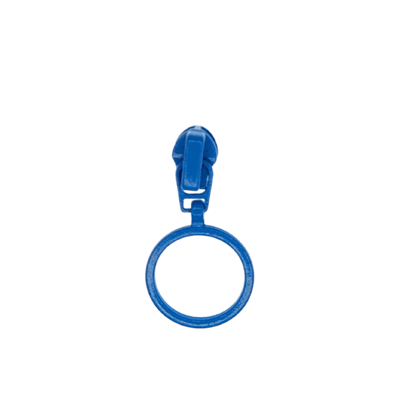 Glidere med ring, til 4 mm glidelås 