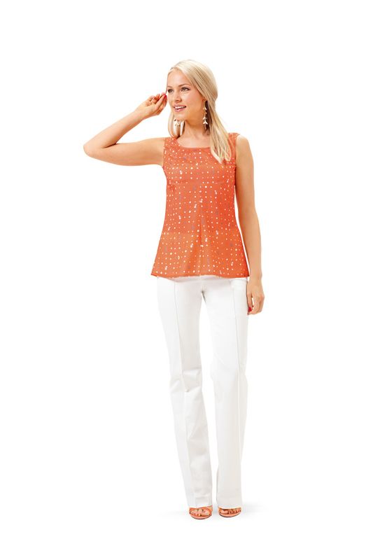 6685 - Burda - Kjole & bluse