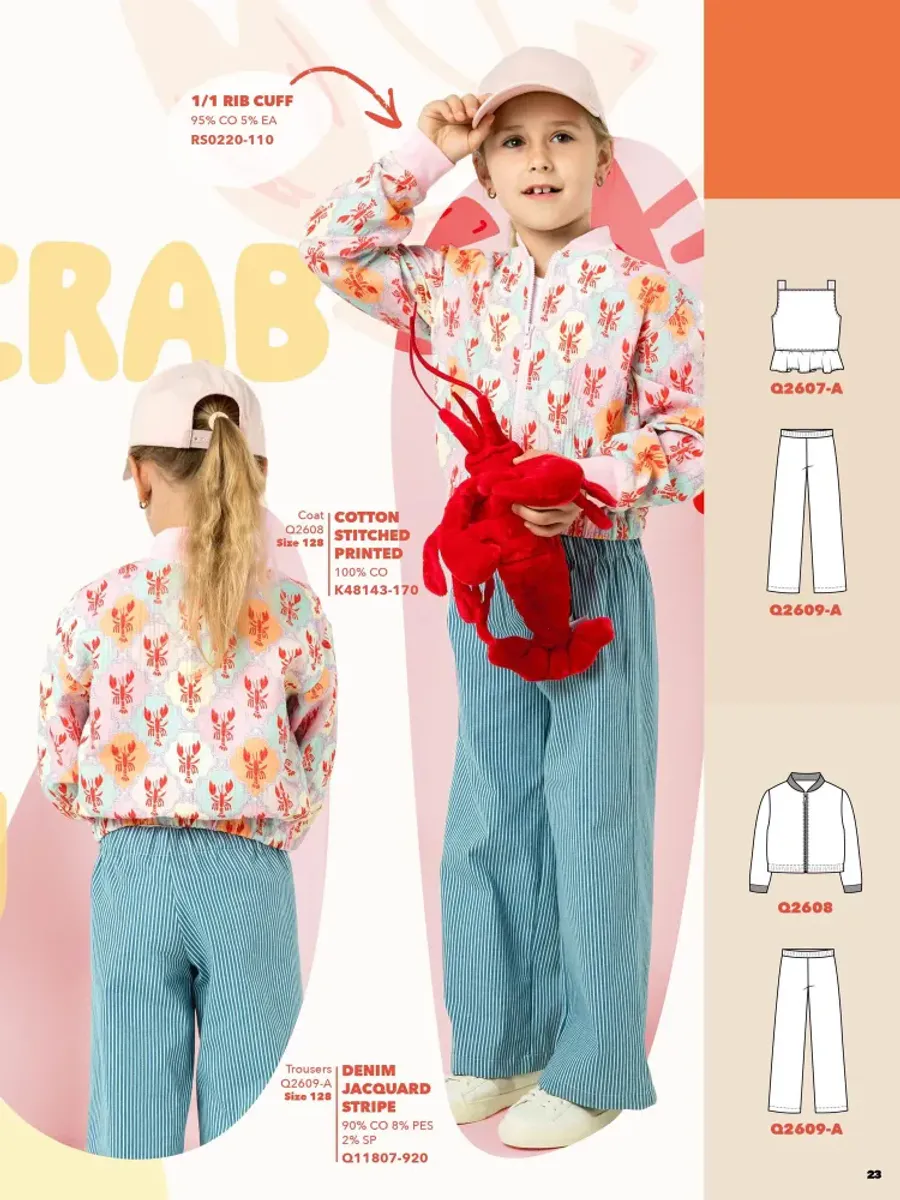 Mønsterblad - Qjutie & the Qjutest 2026